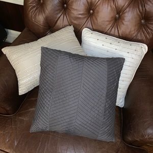 Throw pillow from Macy’s bedroom or couch pillow